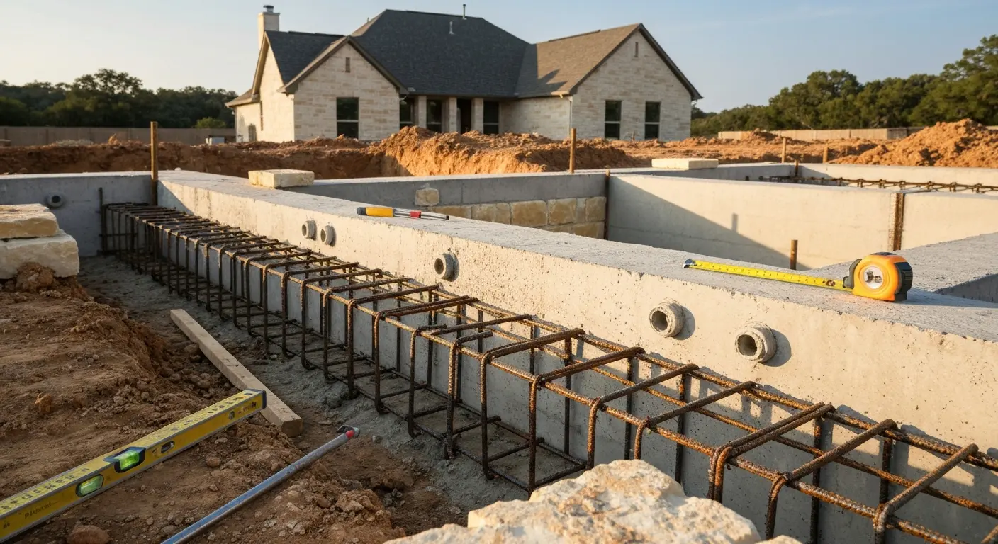 Foundation repair in Johnson City neighborhood