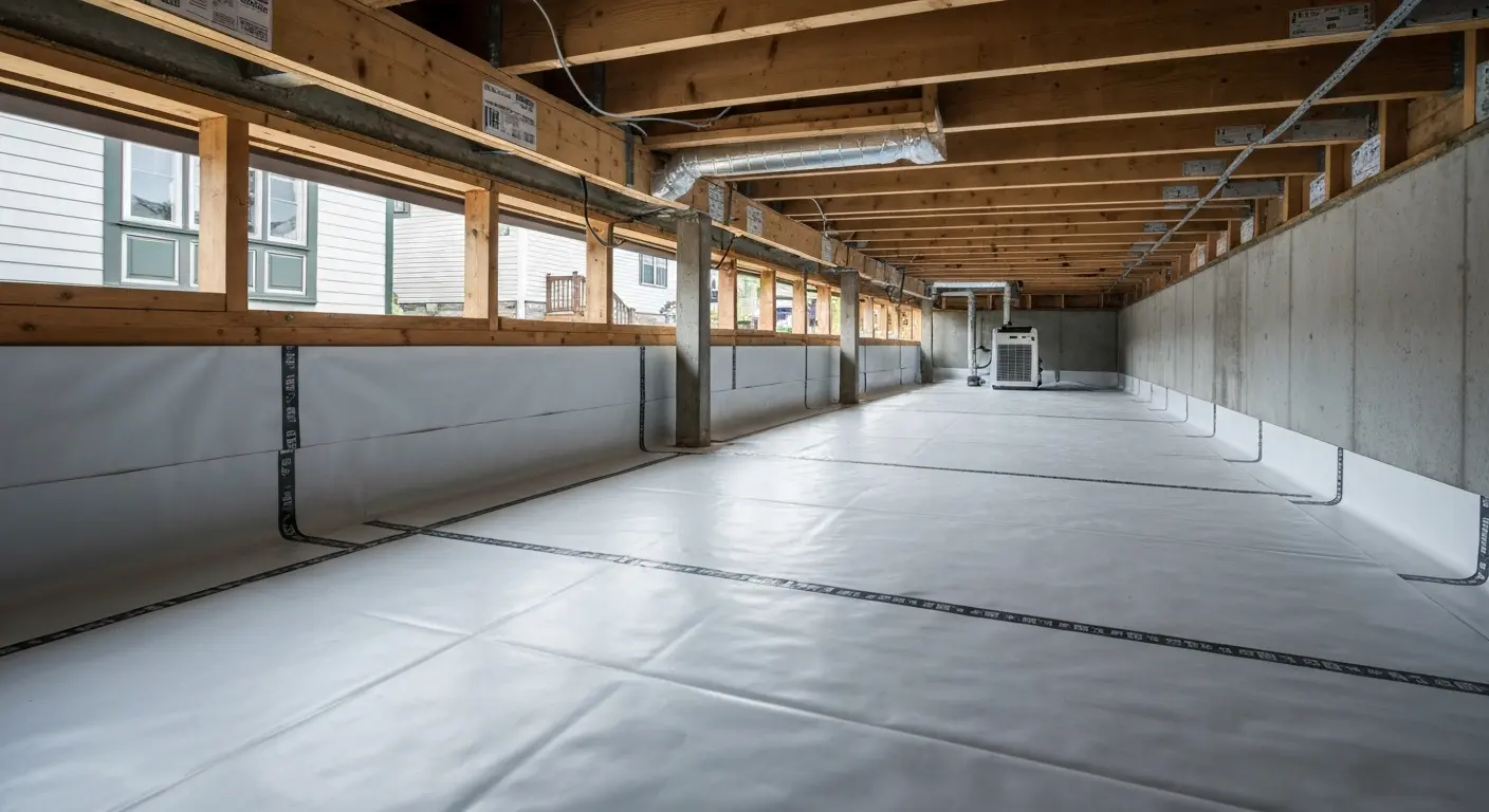 Crawlspace encapsulation