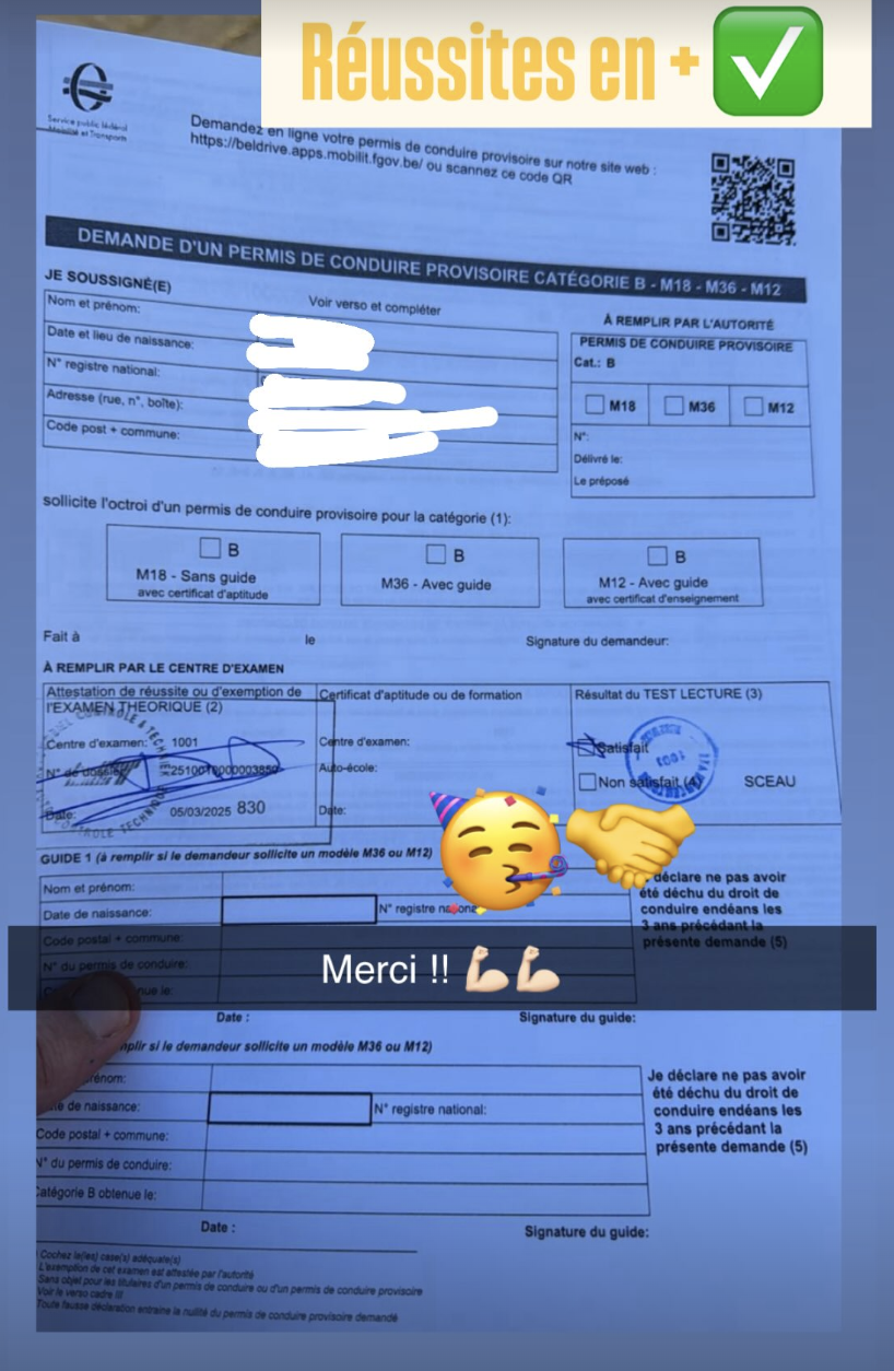Témoignage client : document de réussite