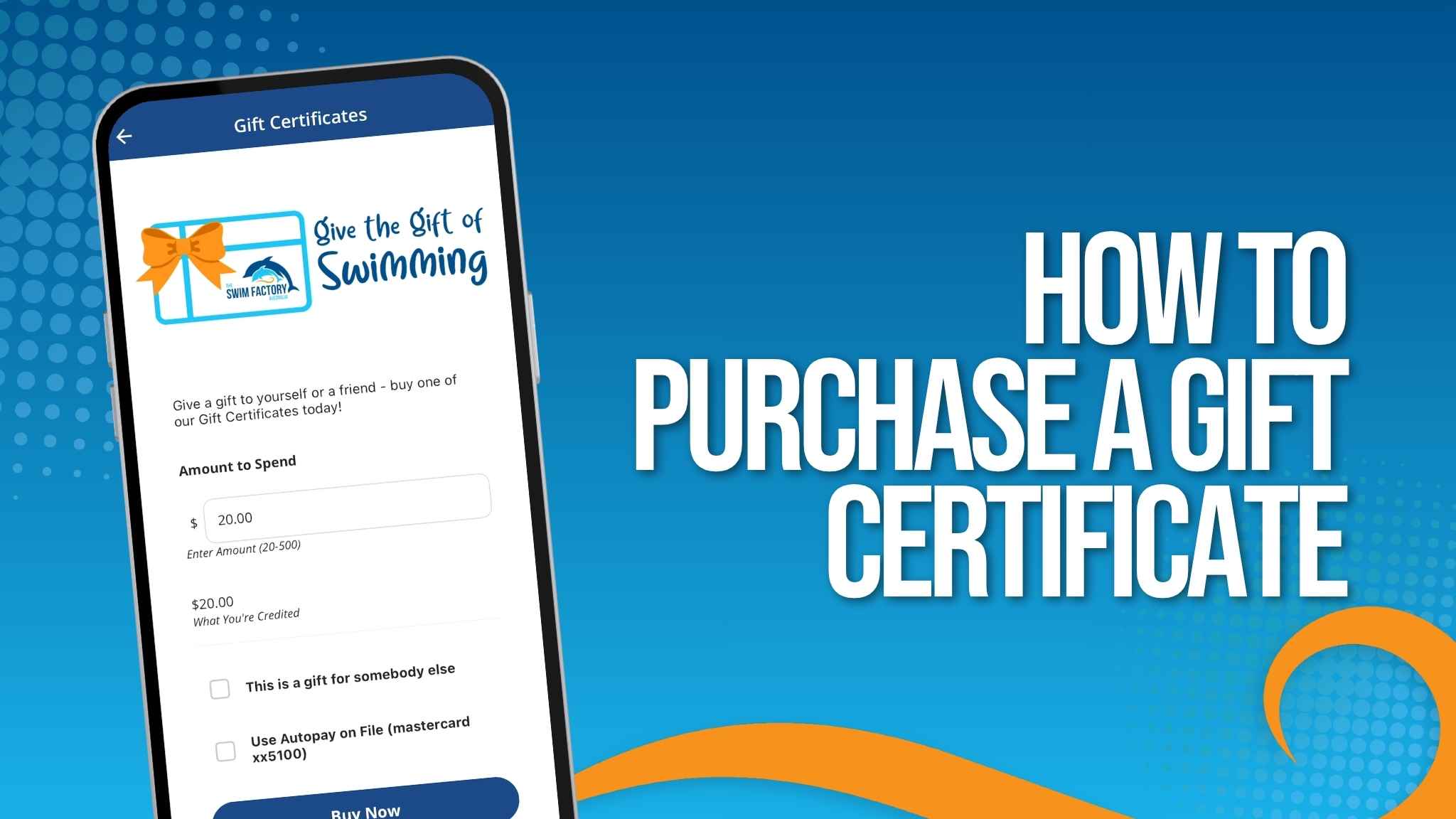 Purchase a Gift Certificate