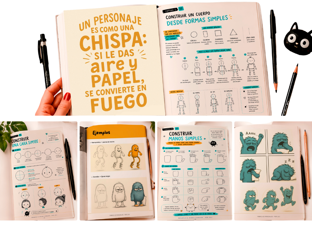 Páginas internas del manual