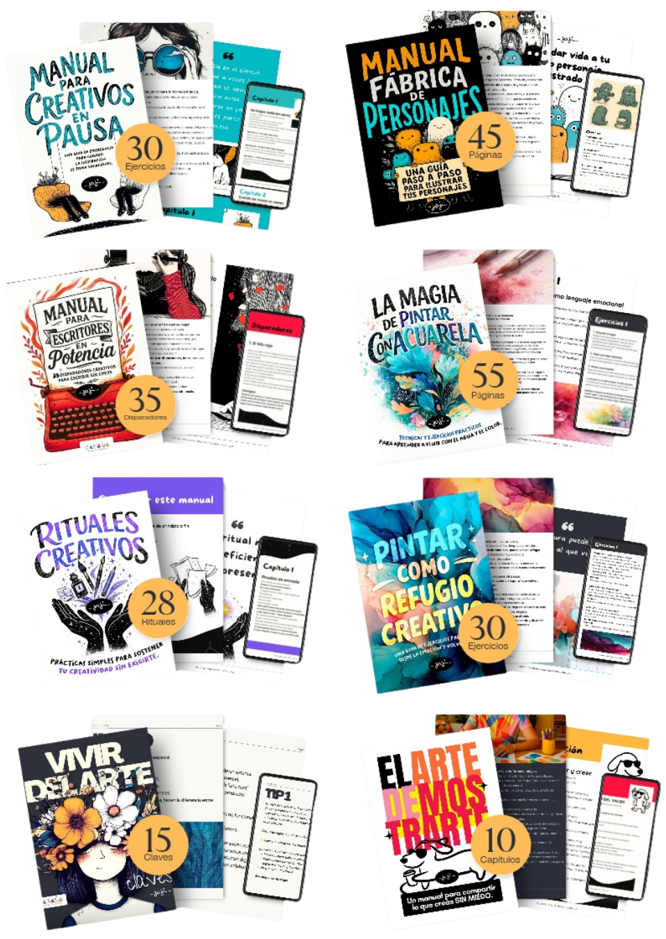 Manuales del Kit Creativo Completo