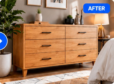 After furniture assembly
