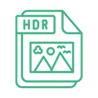 HDR real estate photography icon