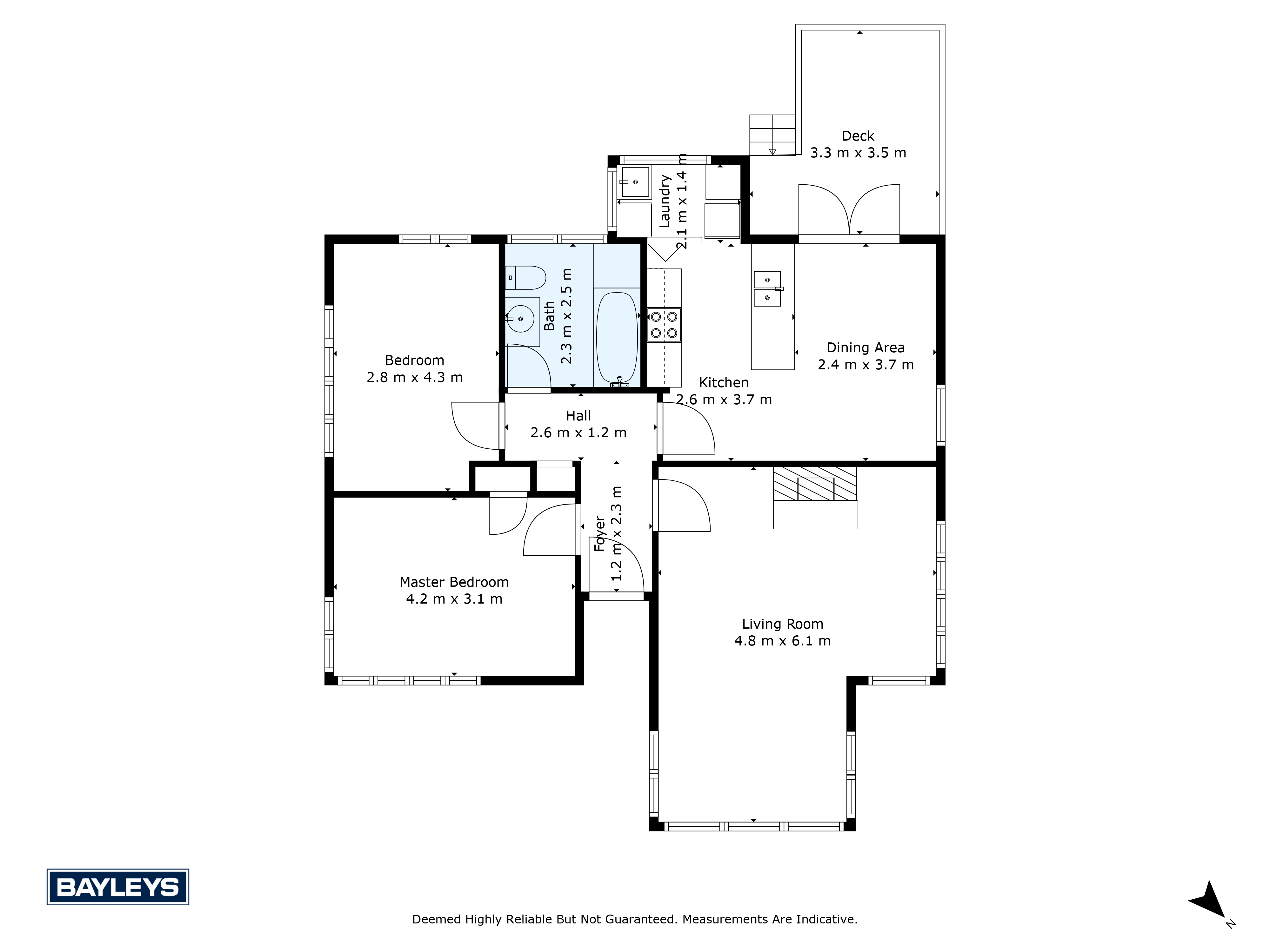 2D floor plan Onehunga Auckland Central