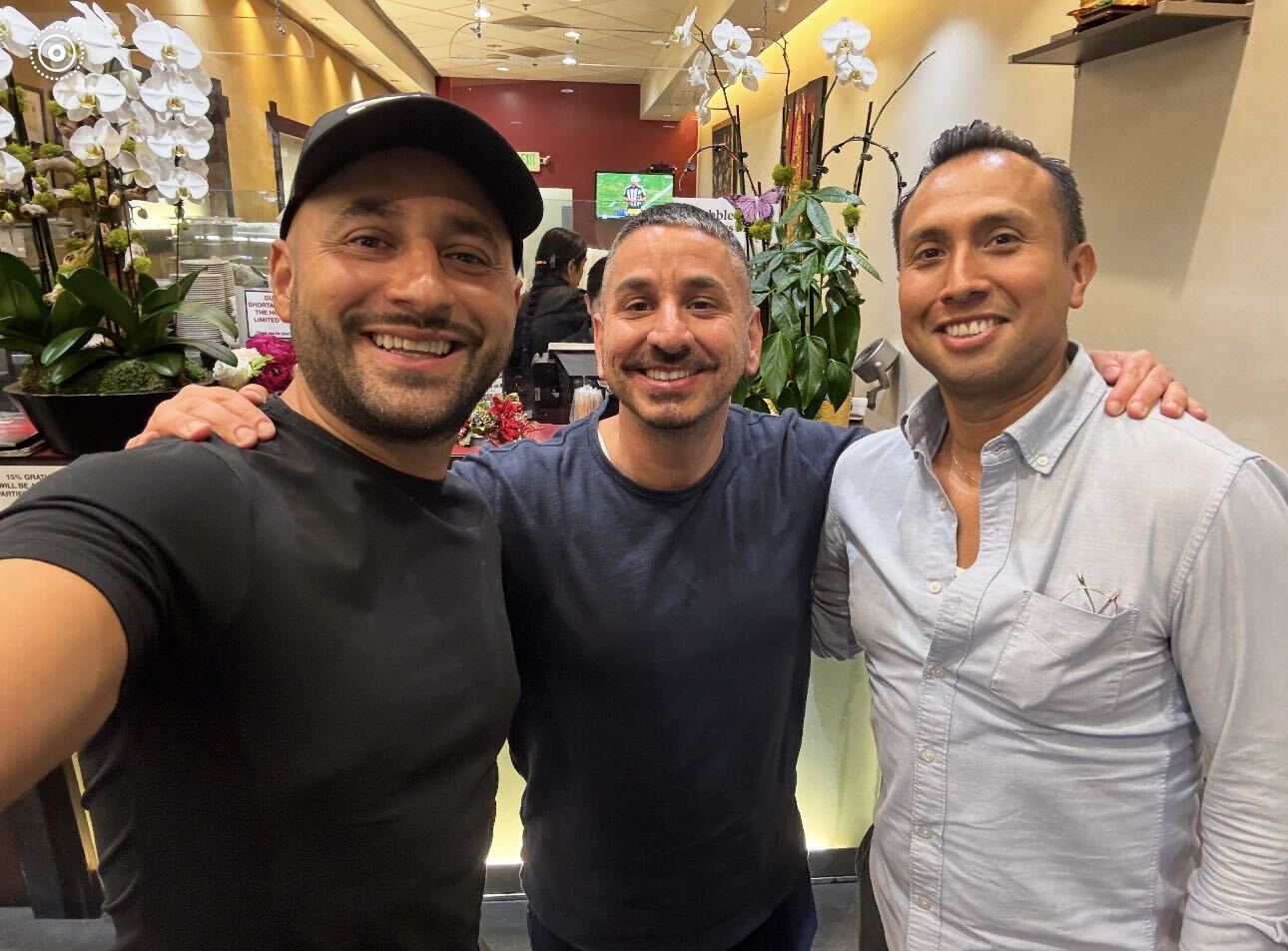 Daimian Lachin with the Elite Equity founders