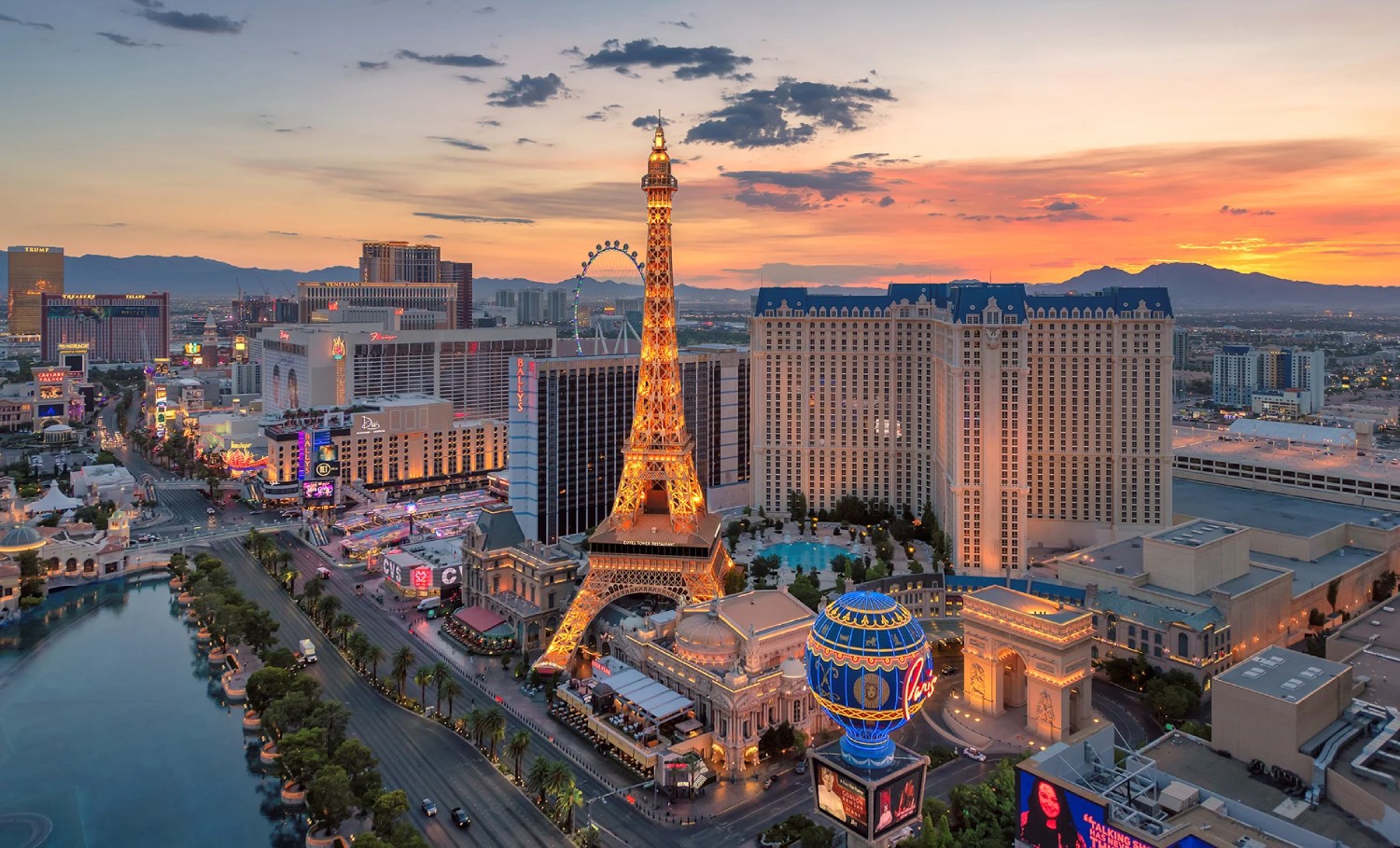 Eiffel Tower at Paris Las Vegas