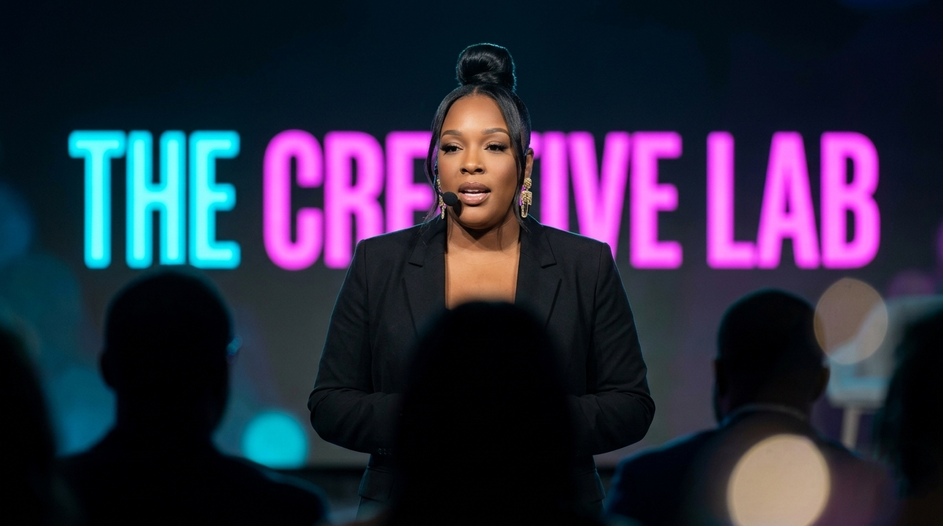 Denesha Davenport on stage