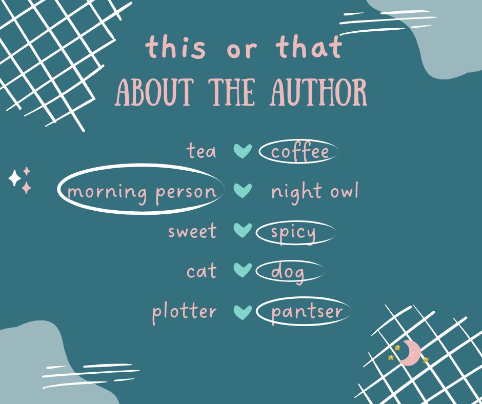 This or That choices from fantasy author Sarah Primiano
