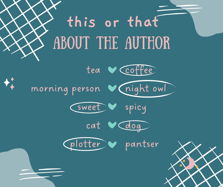 George Thorne “This or That” author spotlight graphic George Thorne “This or That” author spotlight graphic
