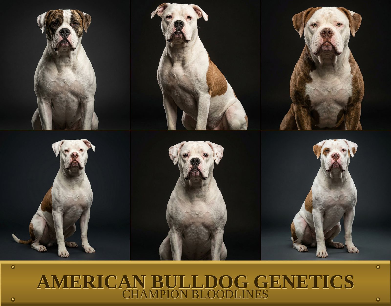 Coleman Canines American Bulldog pups