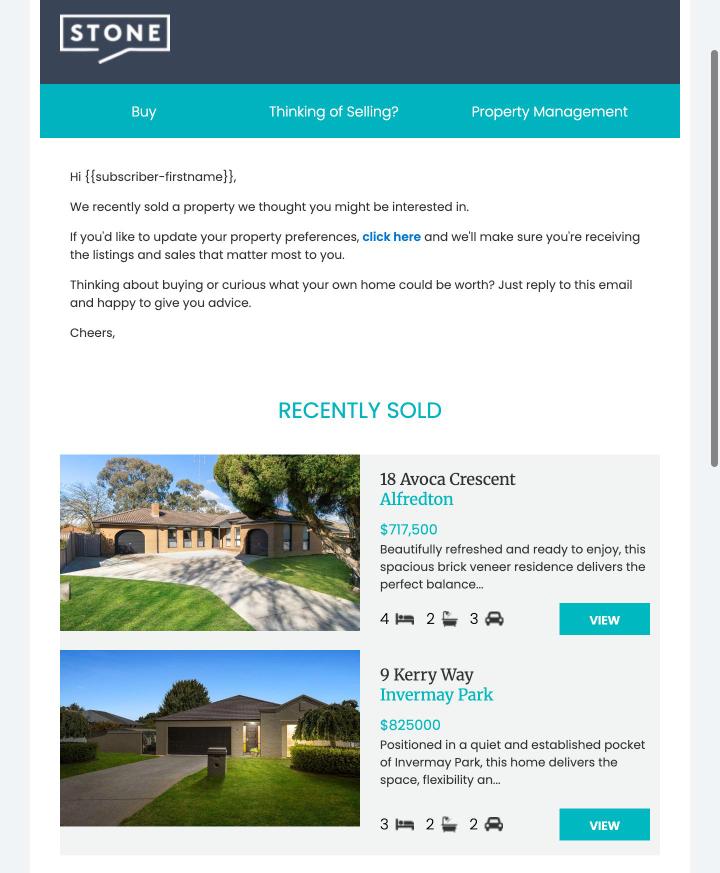Recently Sold preview
