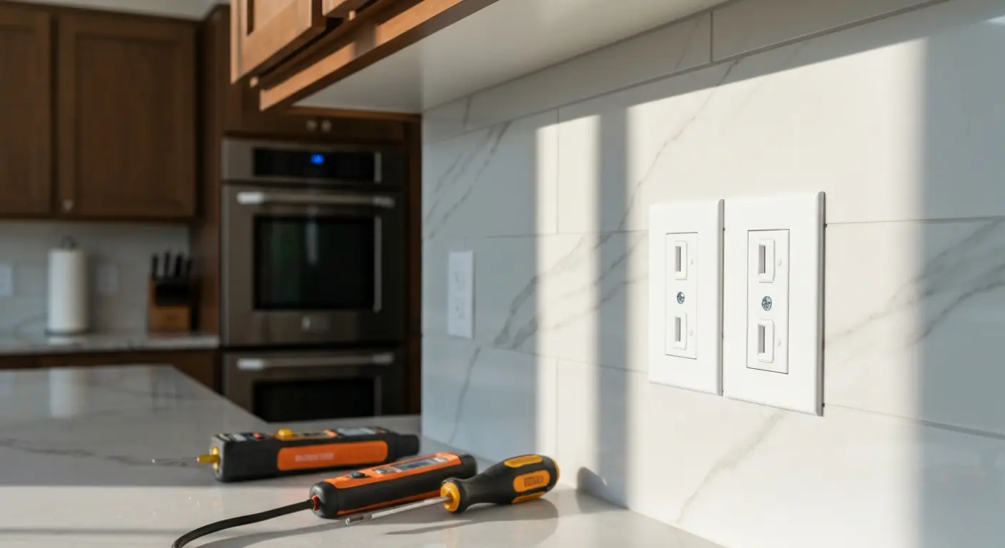 Electrical outlet installation
