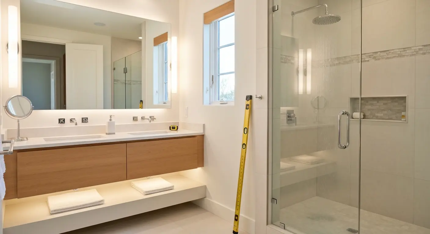 Custom bathroom remodel