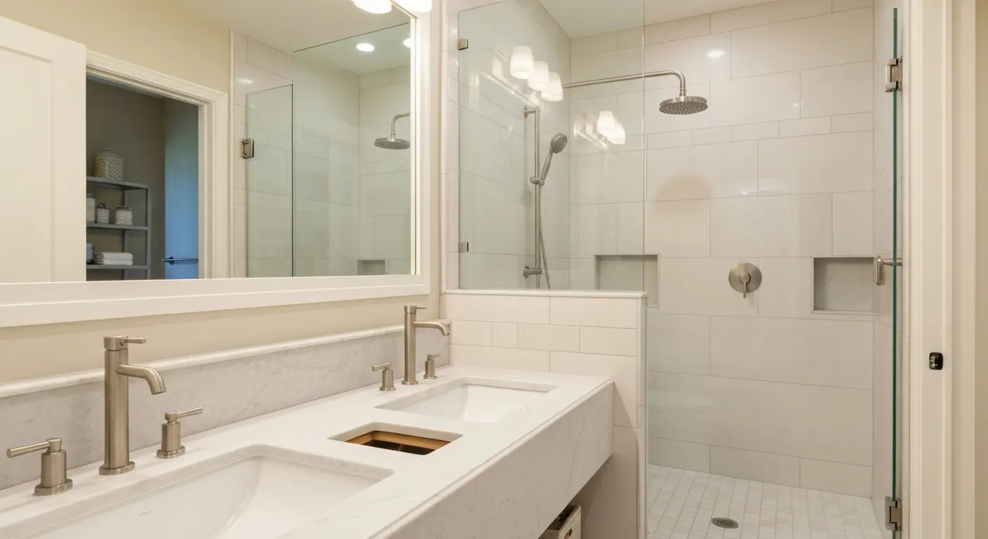 Luxury bathroom remodel