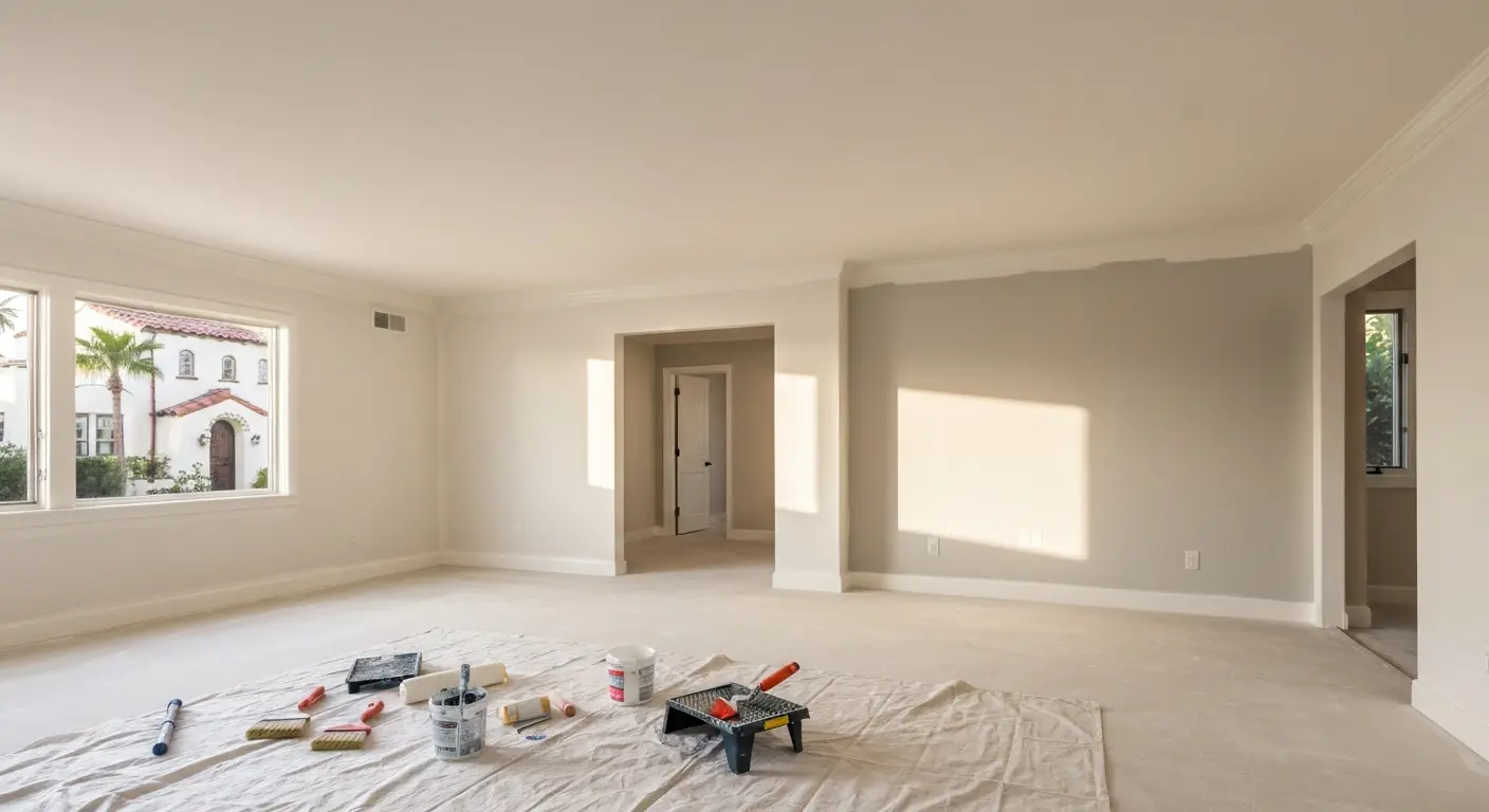 Whole home interior painting project