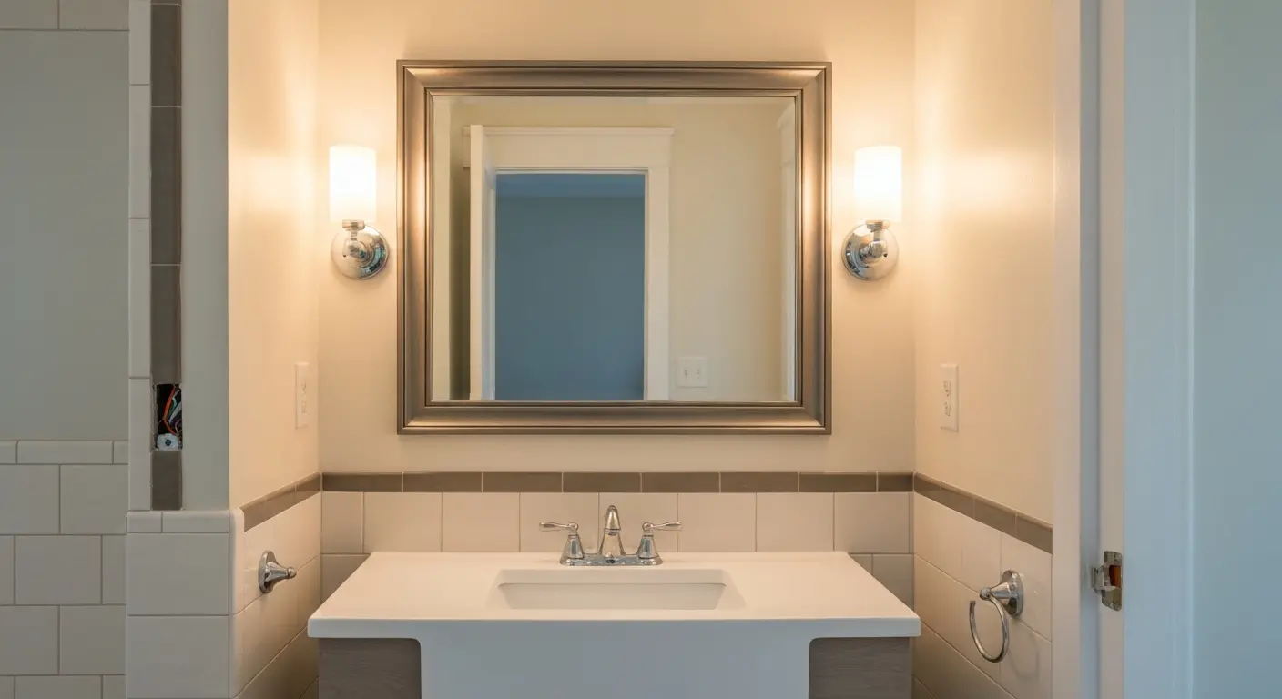 Bathroom lighting fixtures