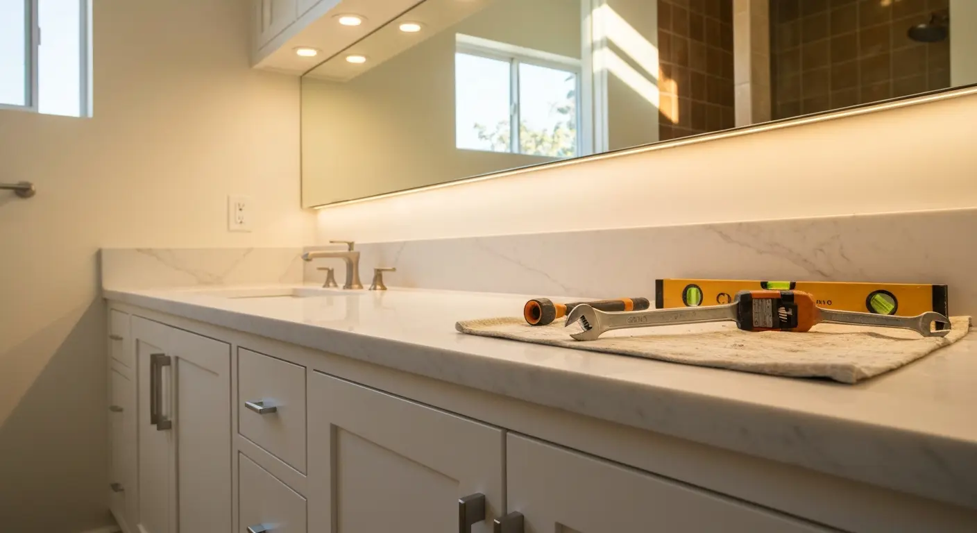 Bathroom vanity replacement