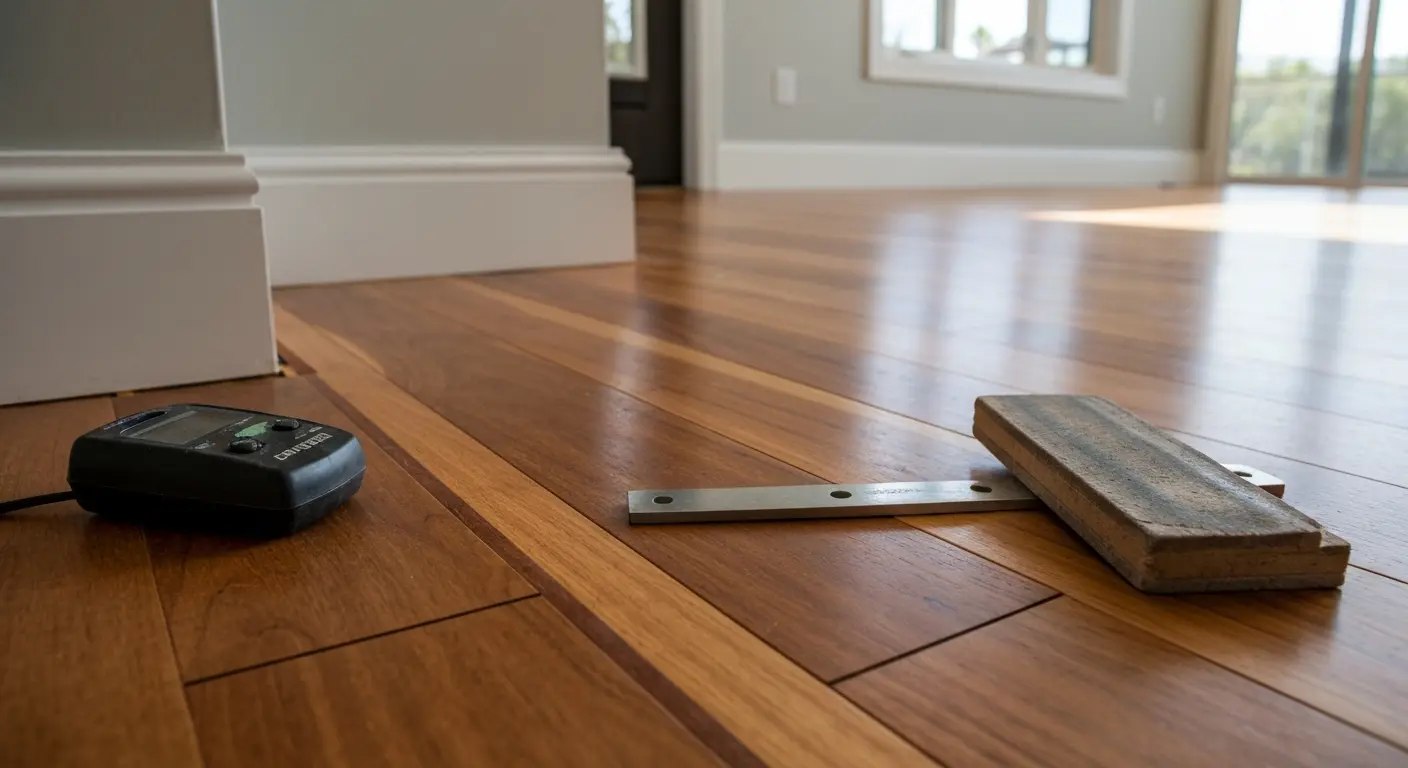 Wood flooring installation