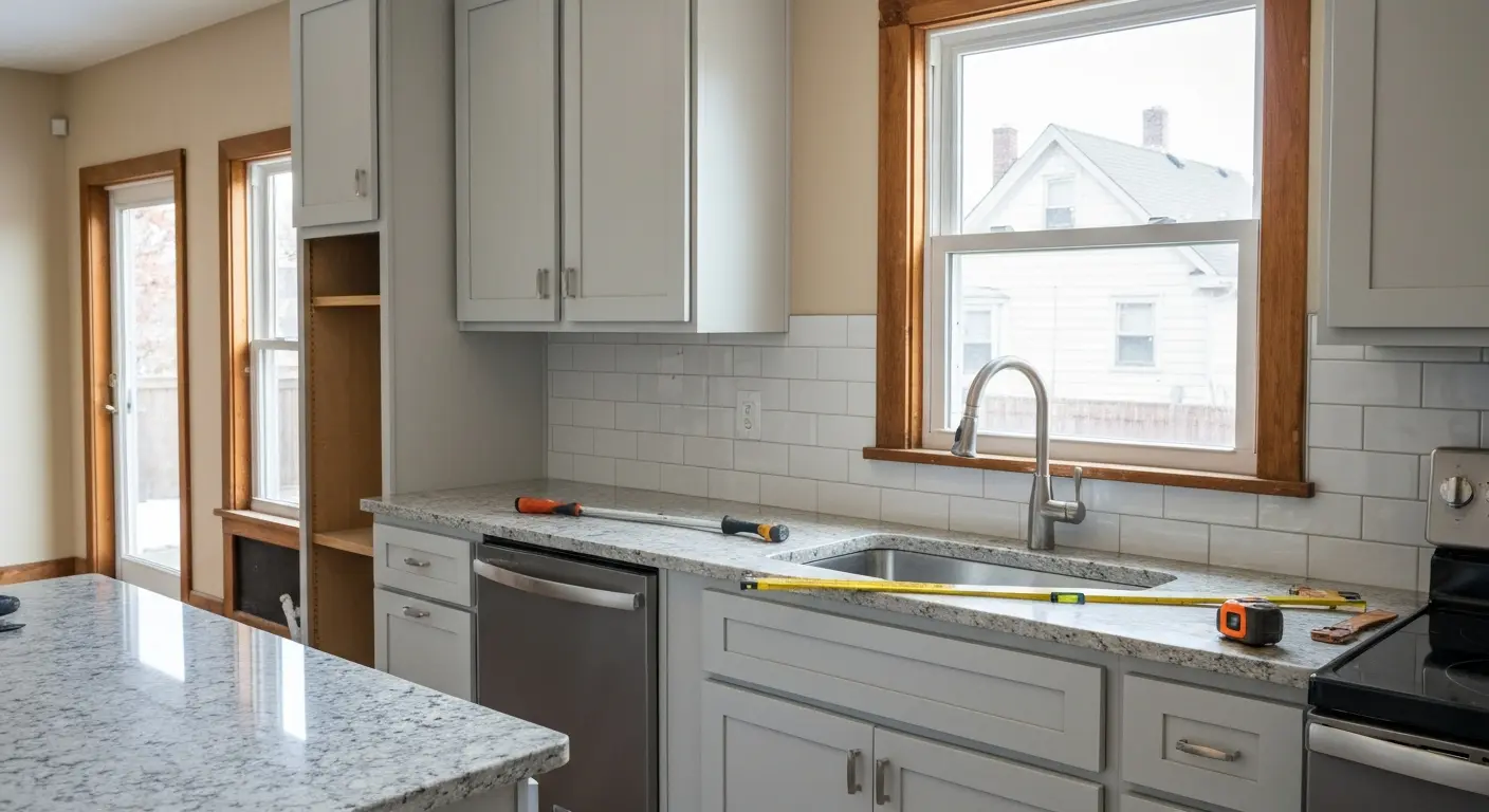 Kitchen remodeling project