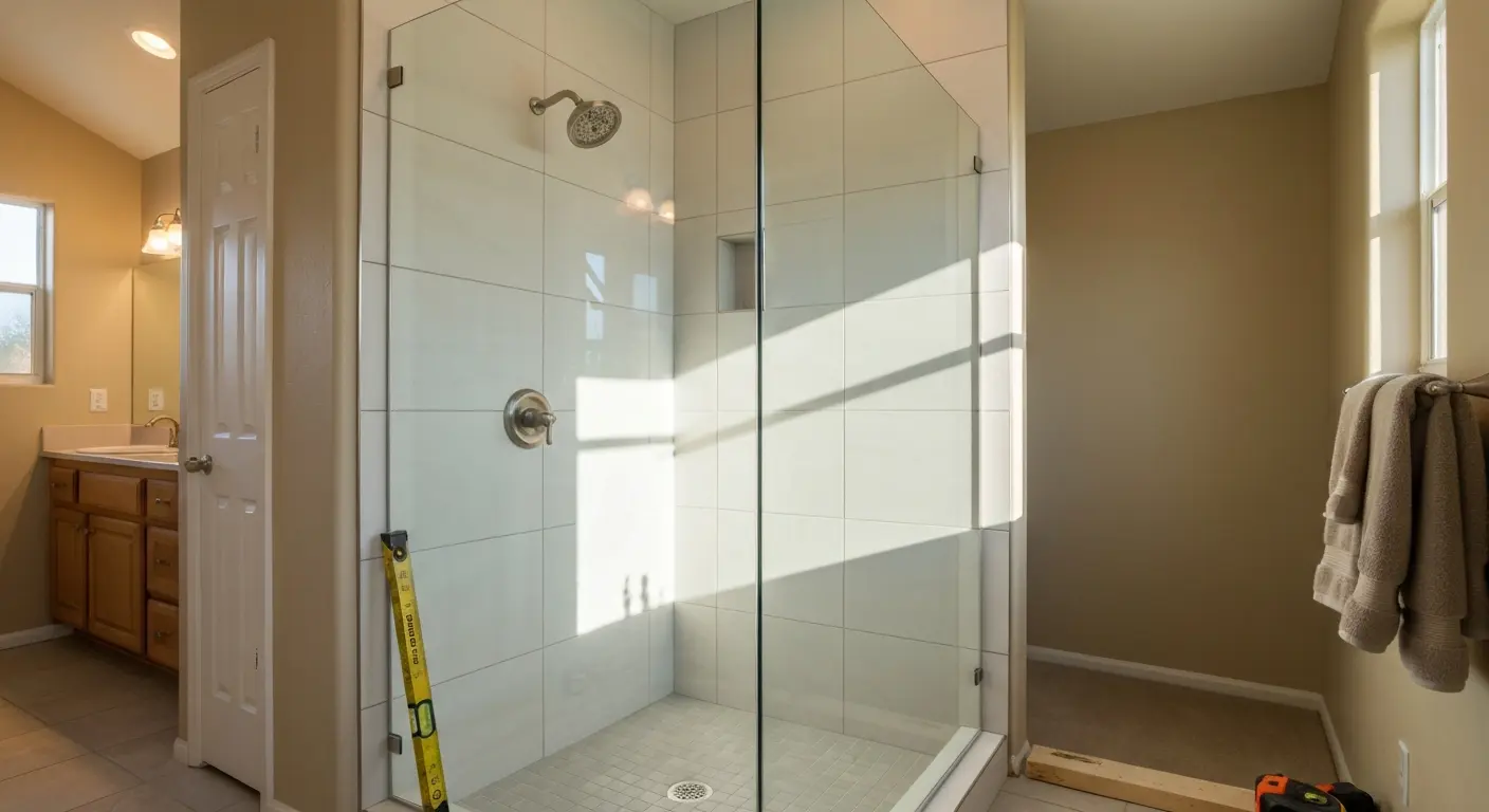 Shower and tub renovation project