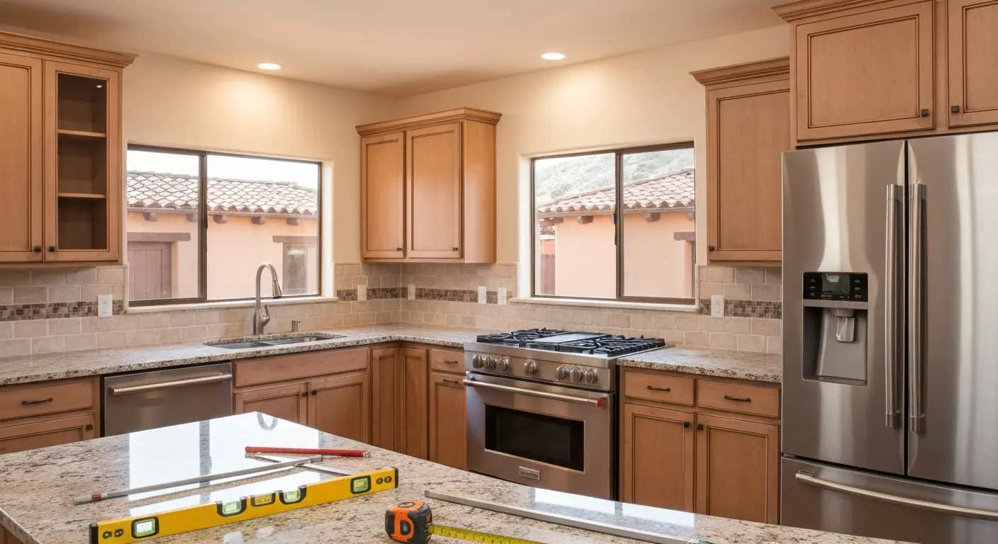 Kitchen remodeling project