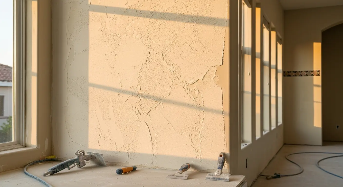 Texture application on walls