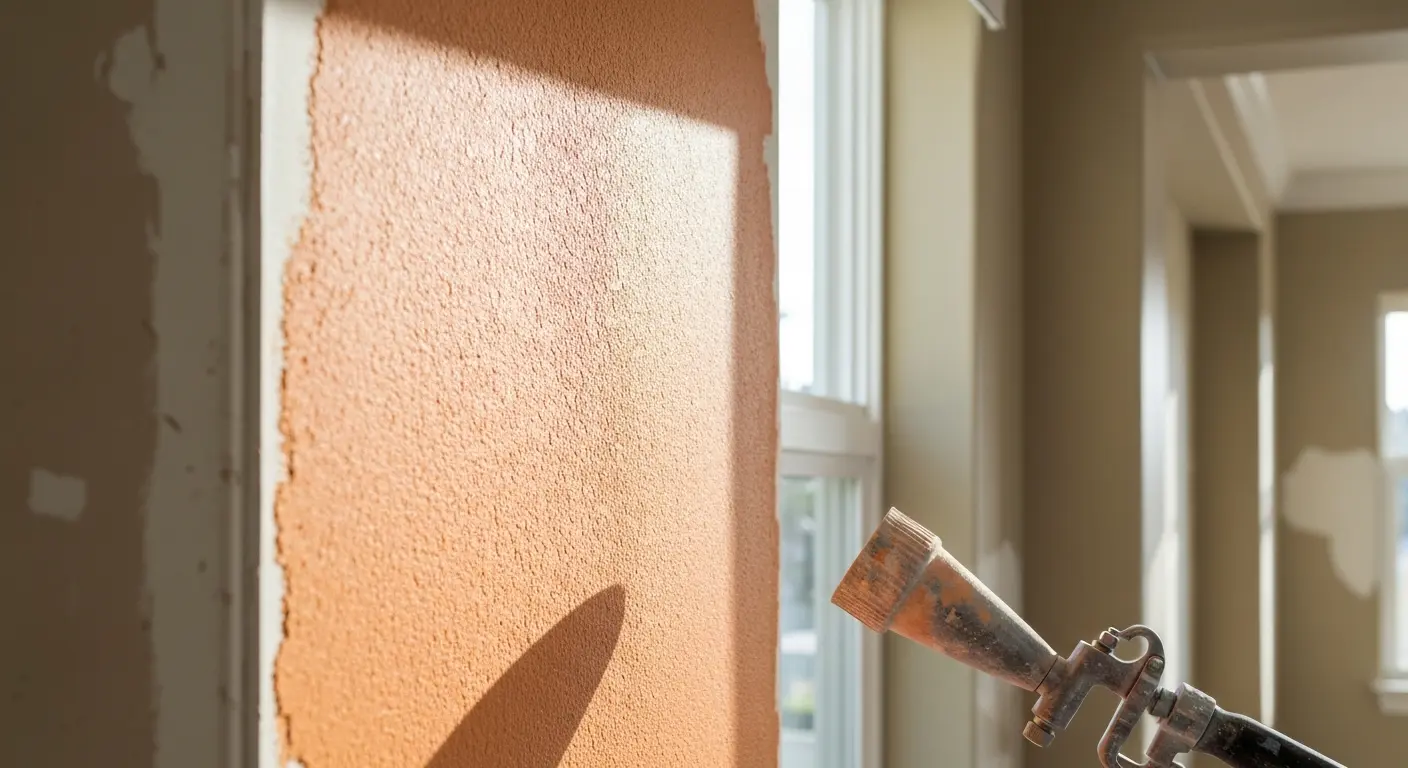 Orange peel texture application