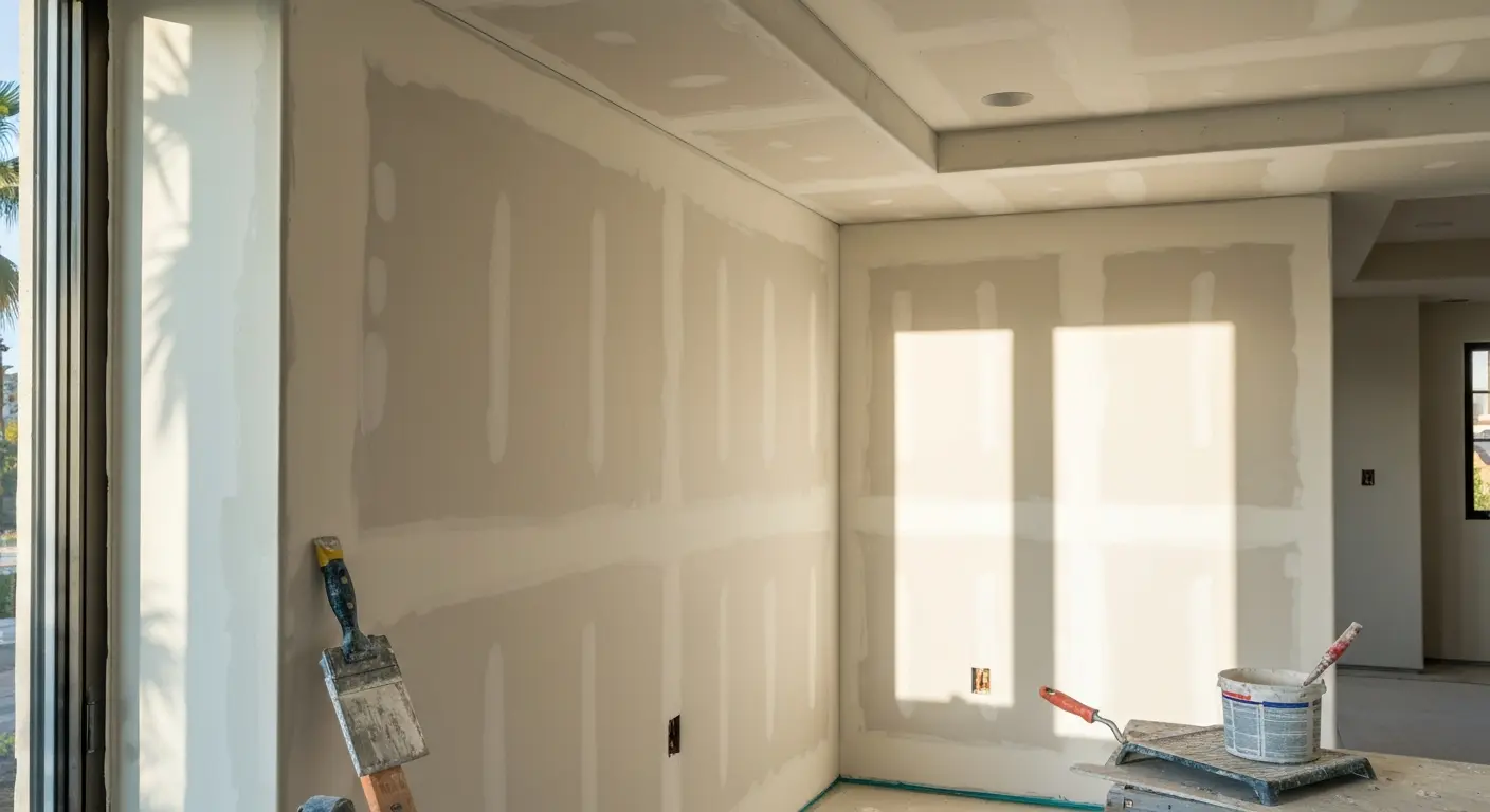 Drywall installation project