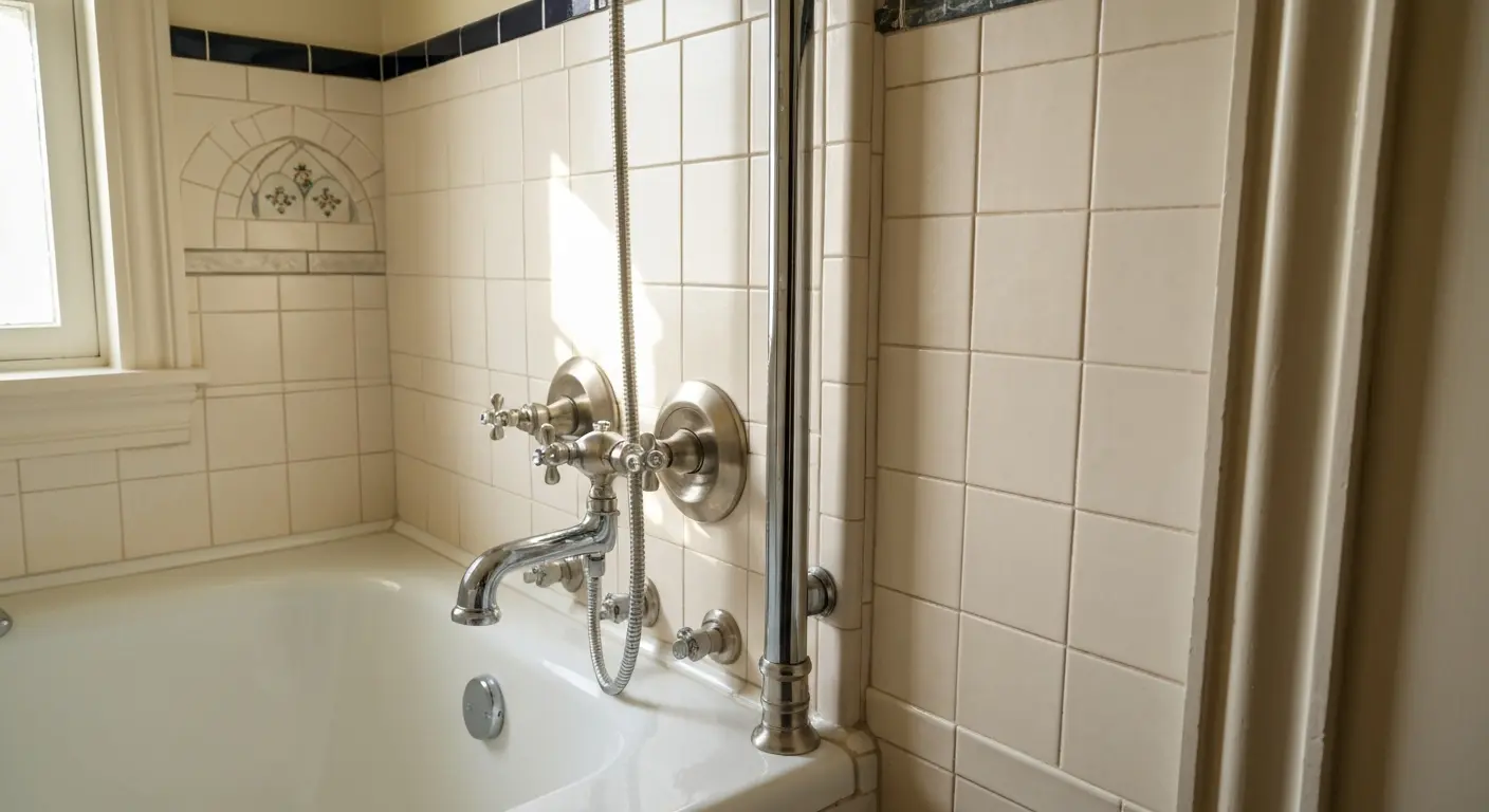 Shower and tub fixture work