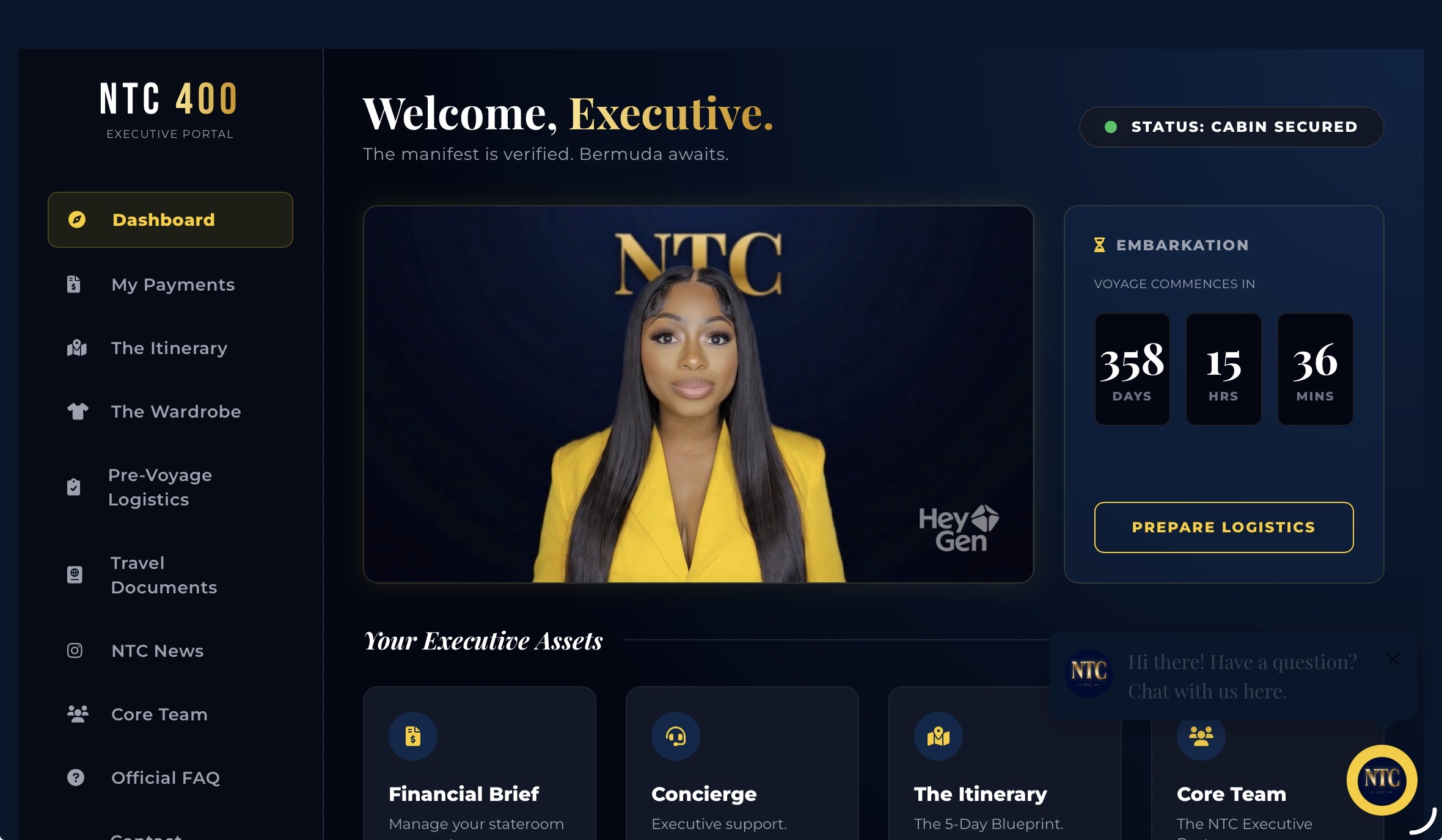Dashboard Interface