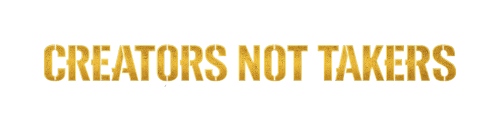 Creators Not Takers