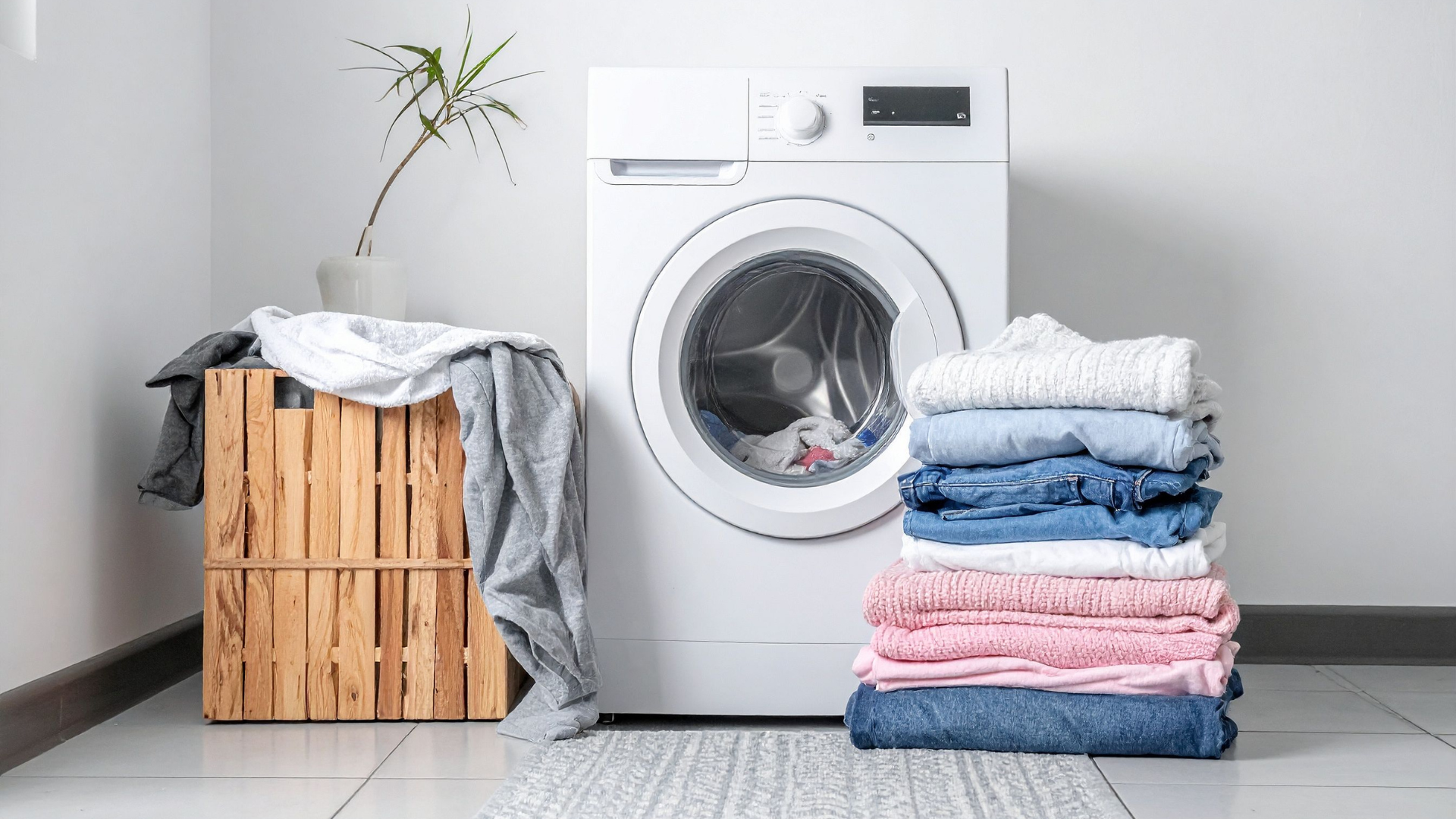 Wash dry and fold laundry service