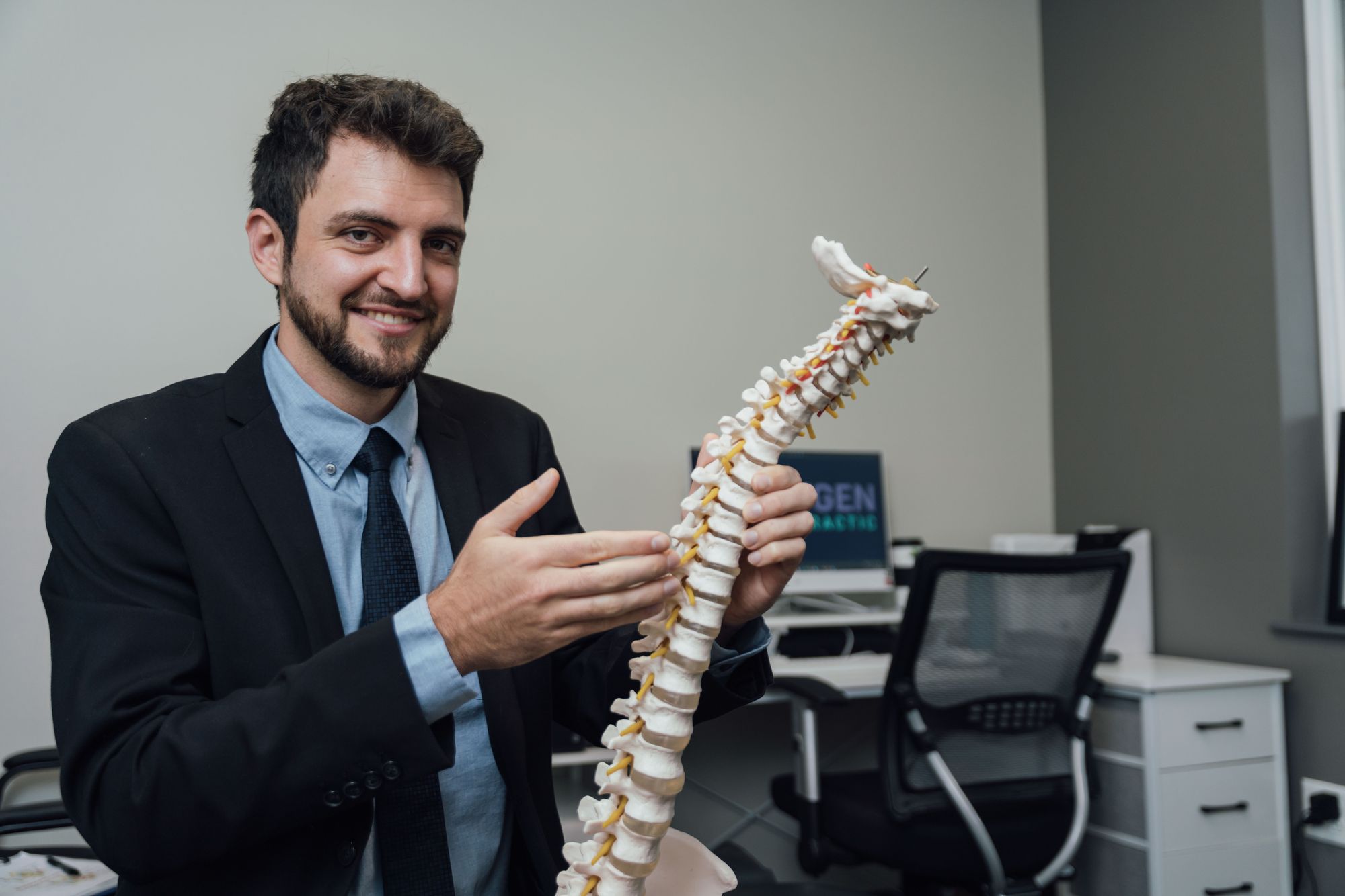 Patient care at NEWGEN Chiropractic in Plano