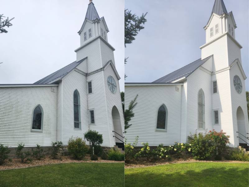 Commercial siding after Renueit