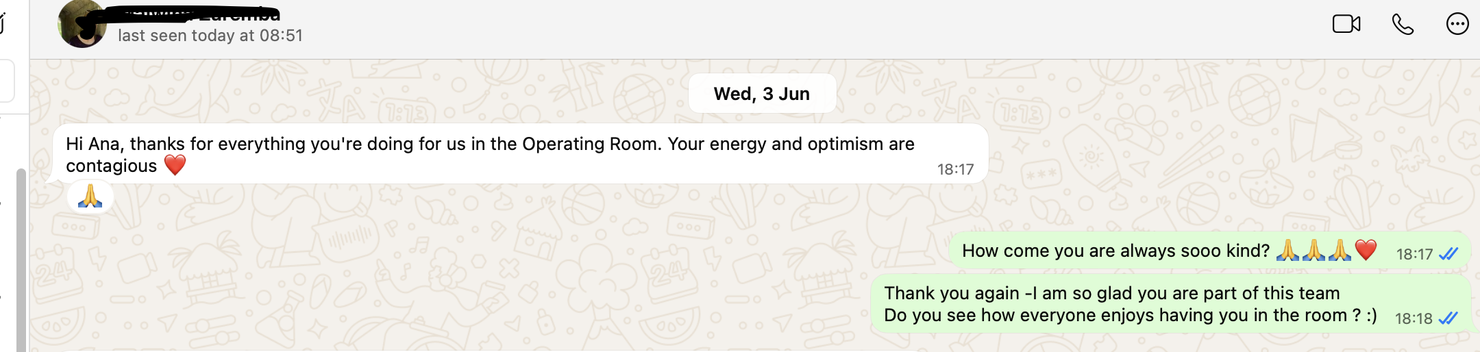 Client testimonial