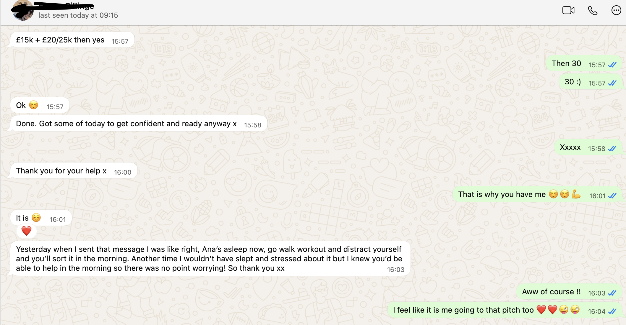 Client testimonial