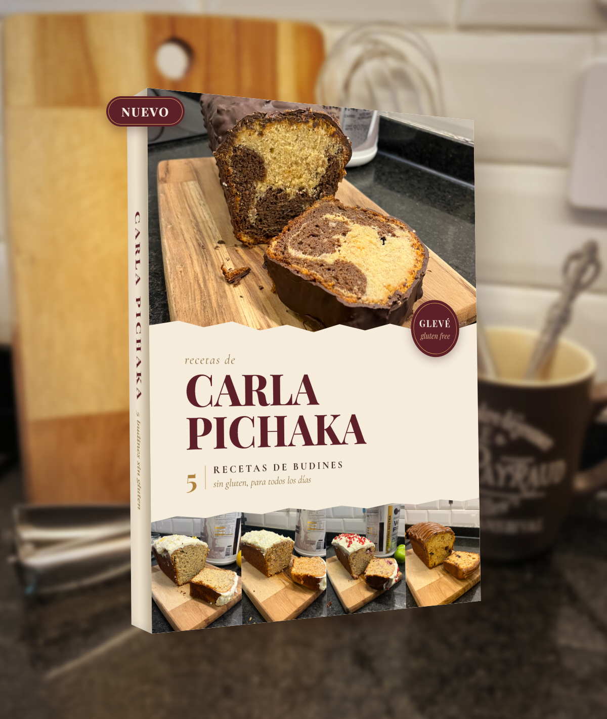 E-Book Recetario proteico de budines sin TACC