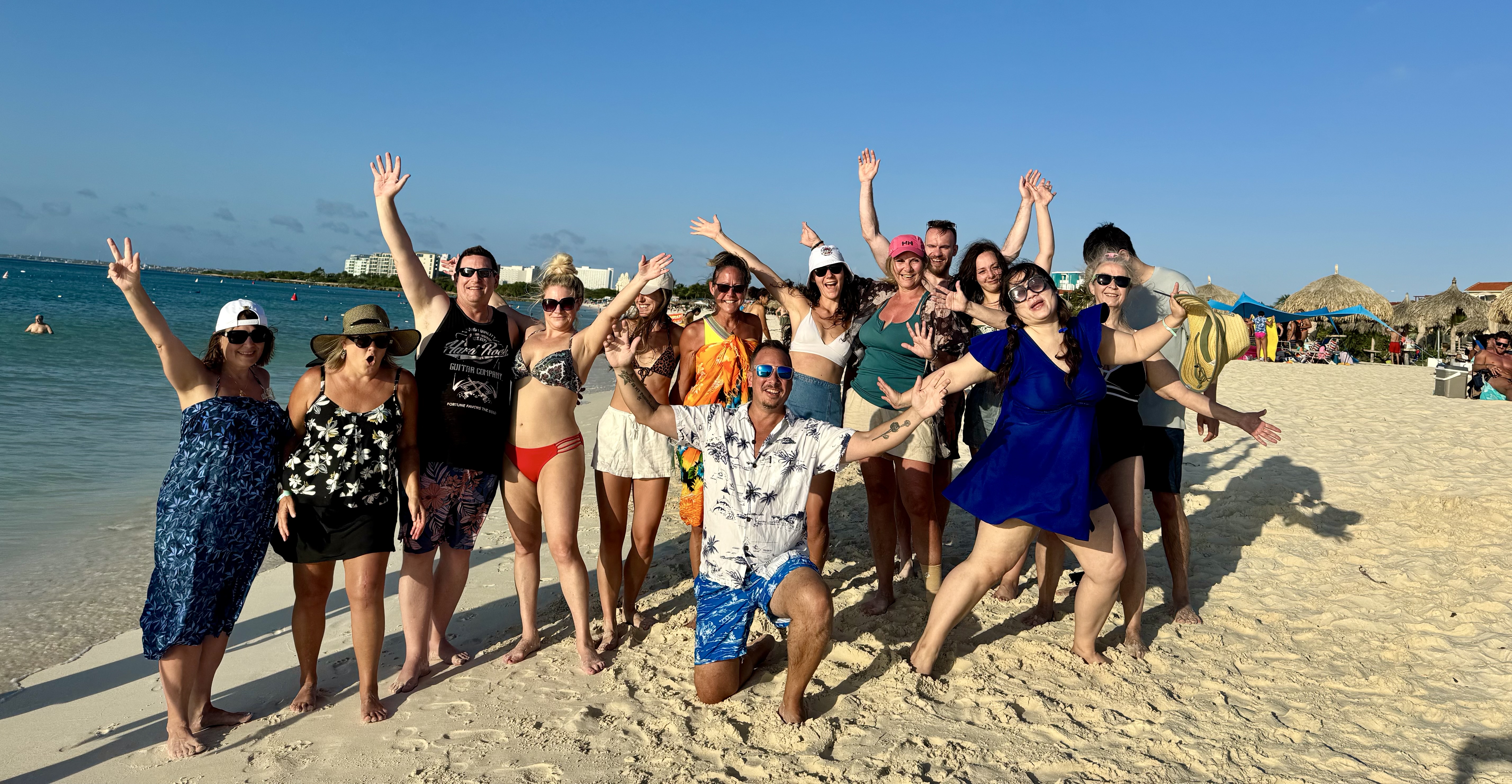 Professionals networking on a cruise ship