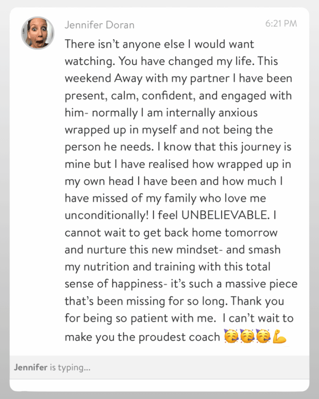 Client message 18