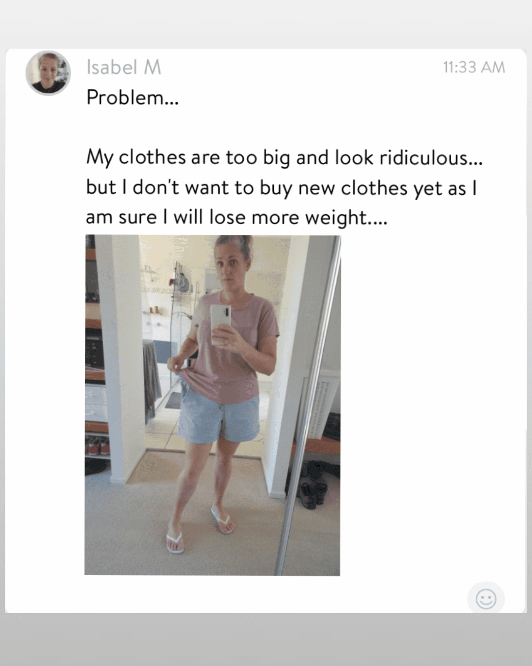 Client message 1