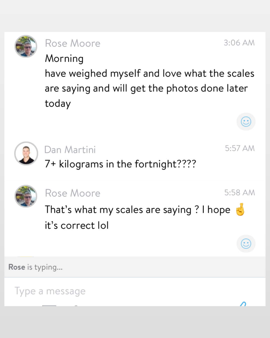 Client message 15