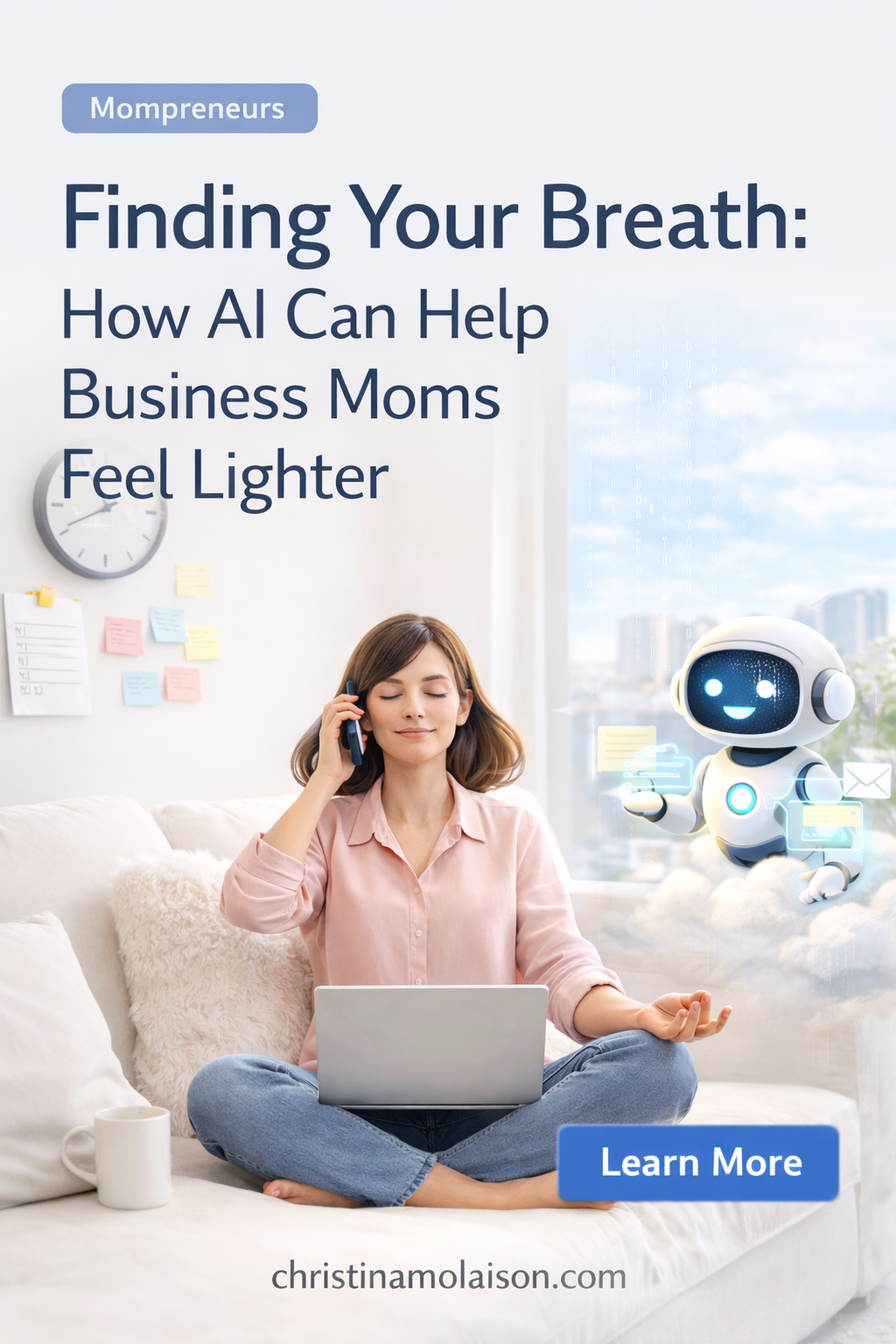 Finding Your Breath: How AI Can Help Business Moms Feel Lighter