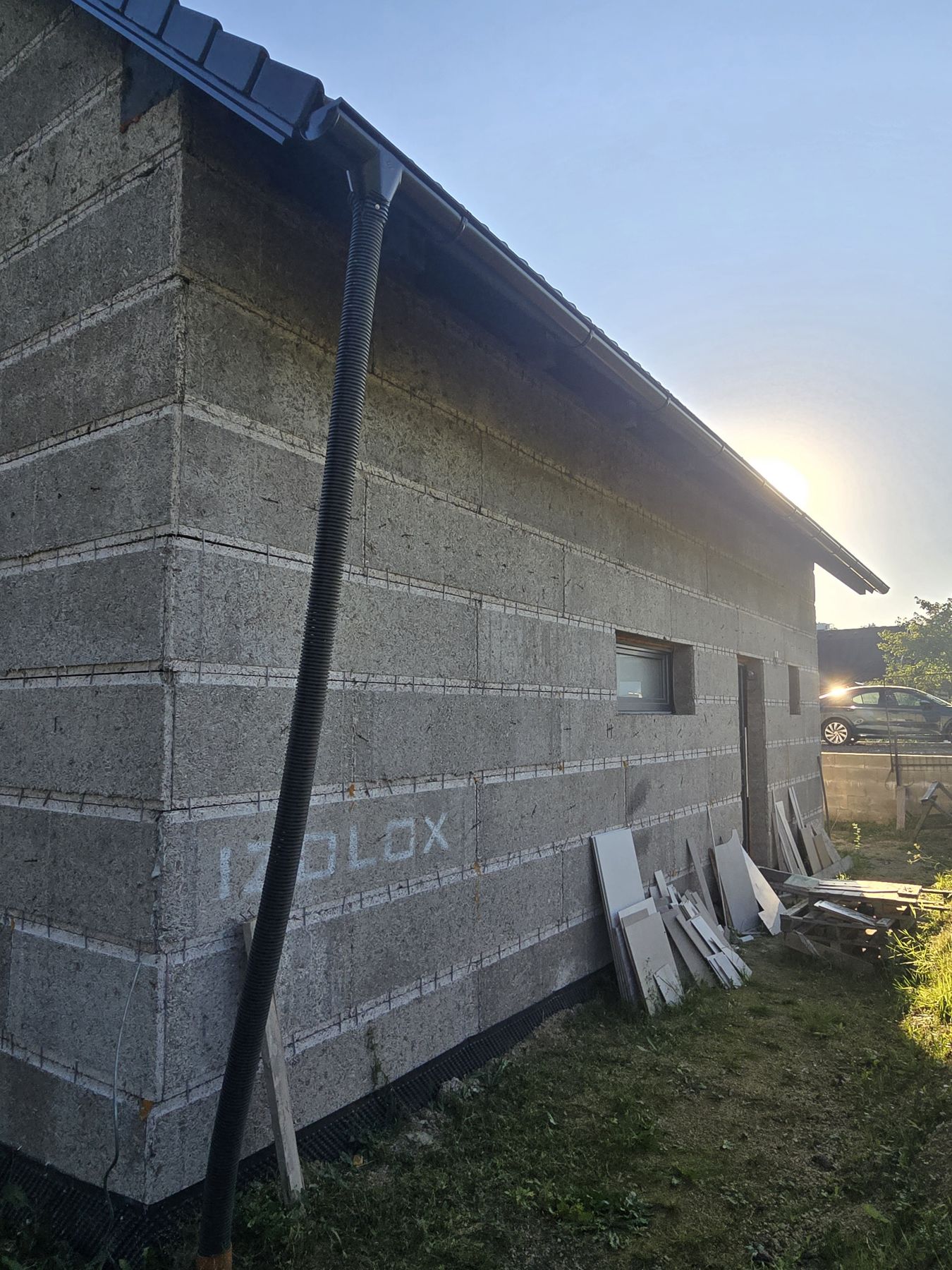 Zateplení a fasáda rodinného domu – před