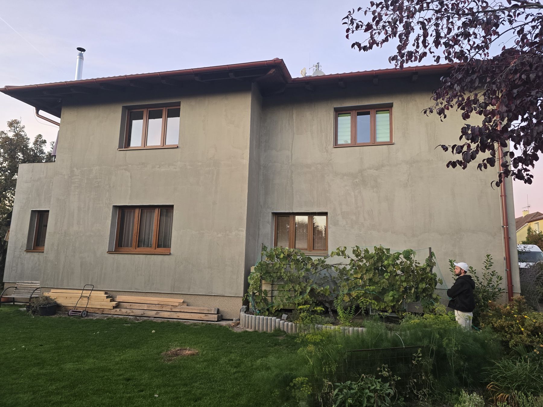 Zateplení a fasáda rodinného domu – Rumburk – před