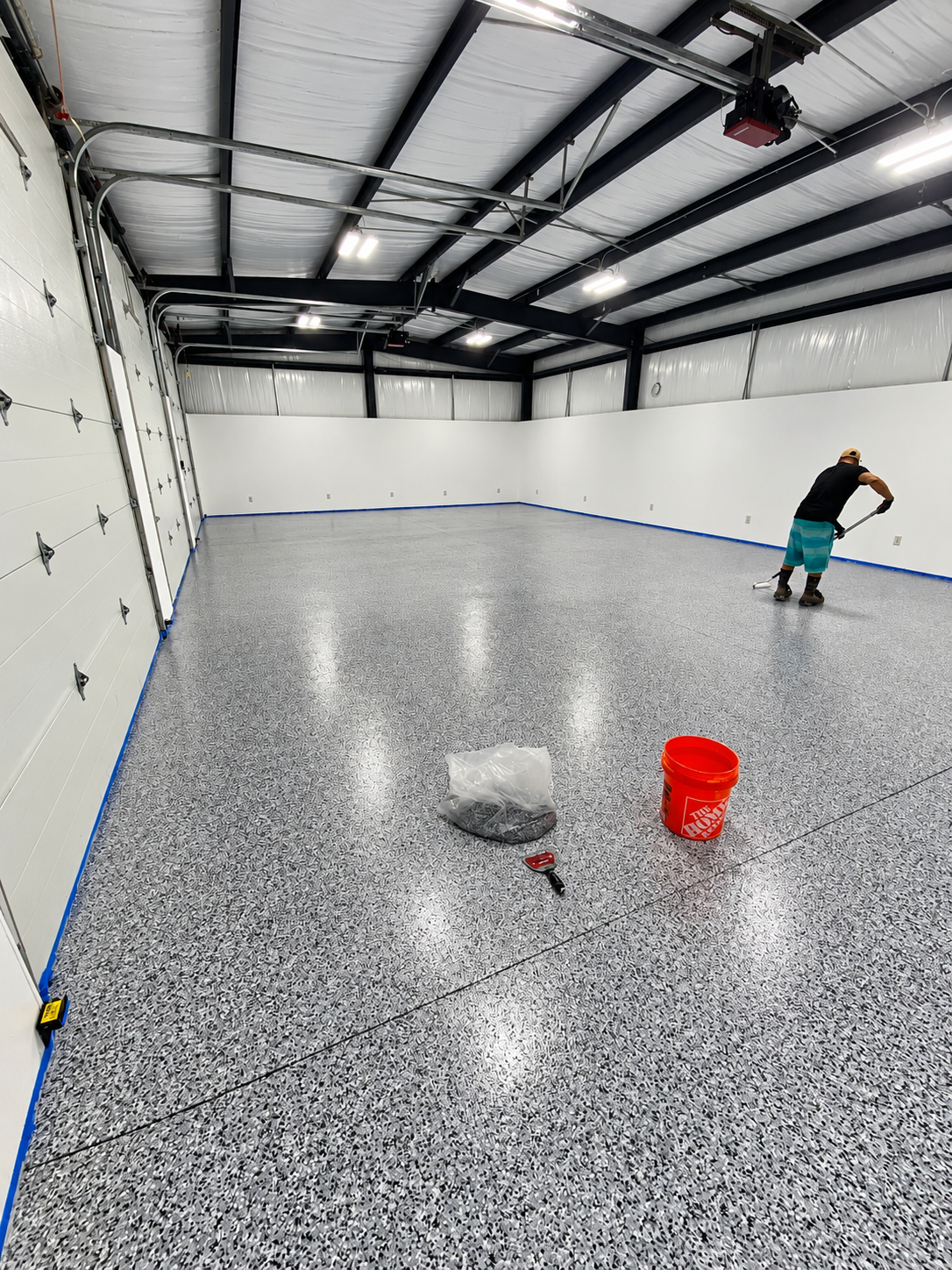 Commercial Warehouse Coating — Commercial epoxy flooring finish by DFW Epoxy Finest