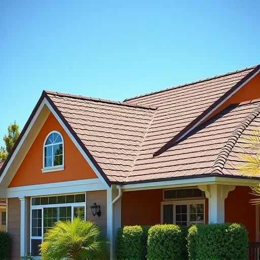 Completed roofing project in Vernalis CA with glistening shingles, vibrant exterior, and lush greenery surrounding the home.