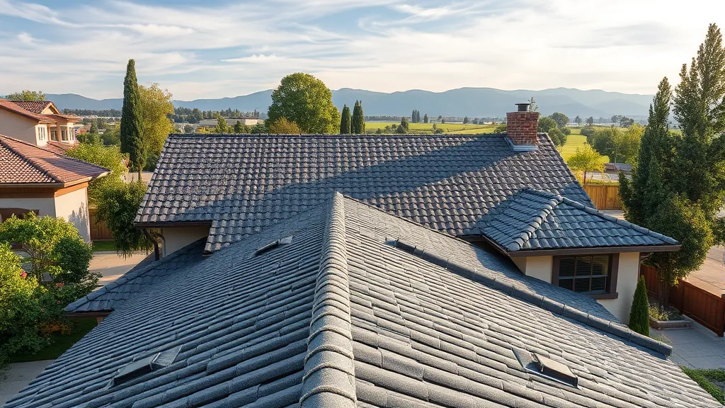 Roofing in Riverbank, CA with workers installing shingles on a house.