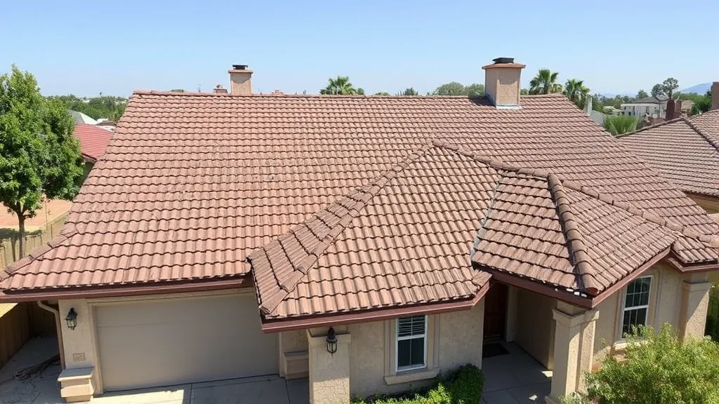 Roof Installation projects in Modesto CA showcasing various roofing styles and materials used.