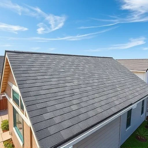 Completed roofing project in Modesto CA showcasing pristine craftsmanship and quality materials.